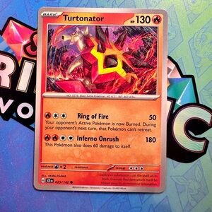 turtonator (025/142) - common — pokémon: stellar crown